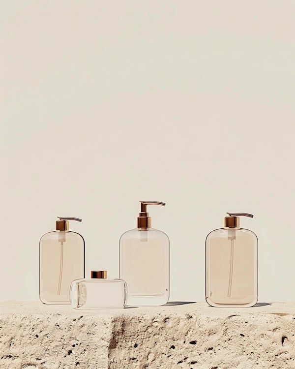 Elegant Bottles Display