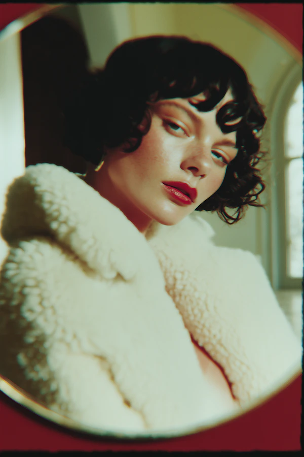 Vintage Portrait Close-Up