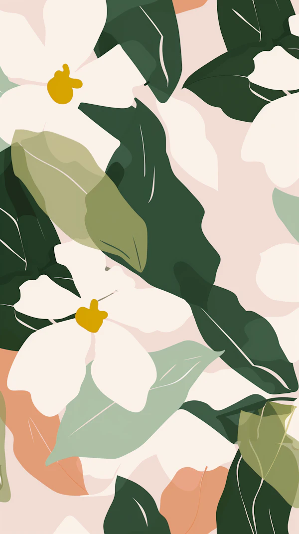 Modern Floral Artwork