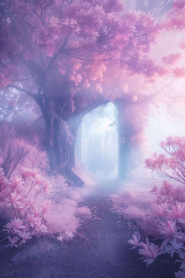 Enchanted Forest Scene