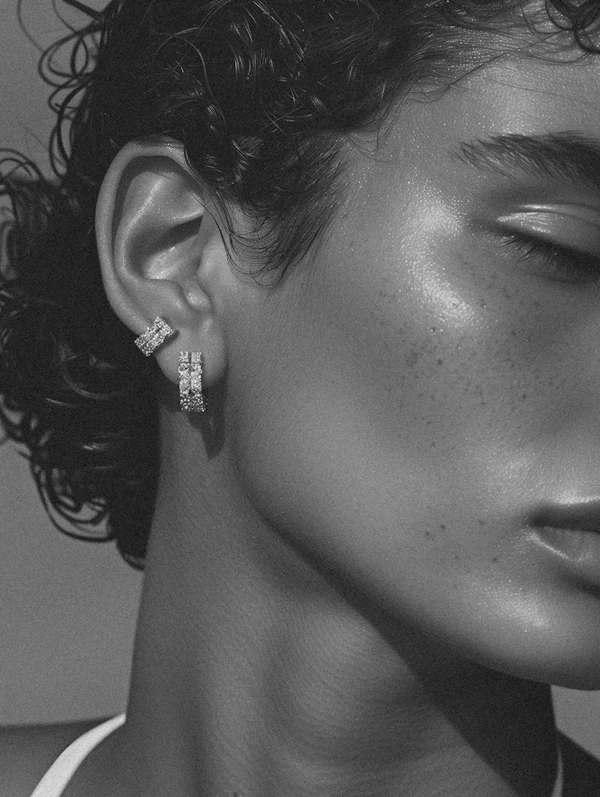 Elegant Portrait Close-Up