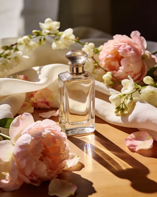 Elegant Perfume Display