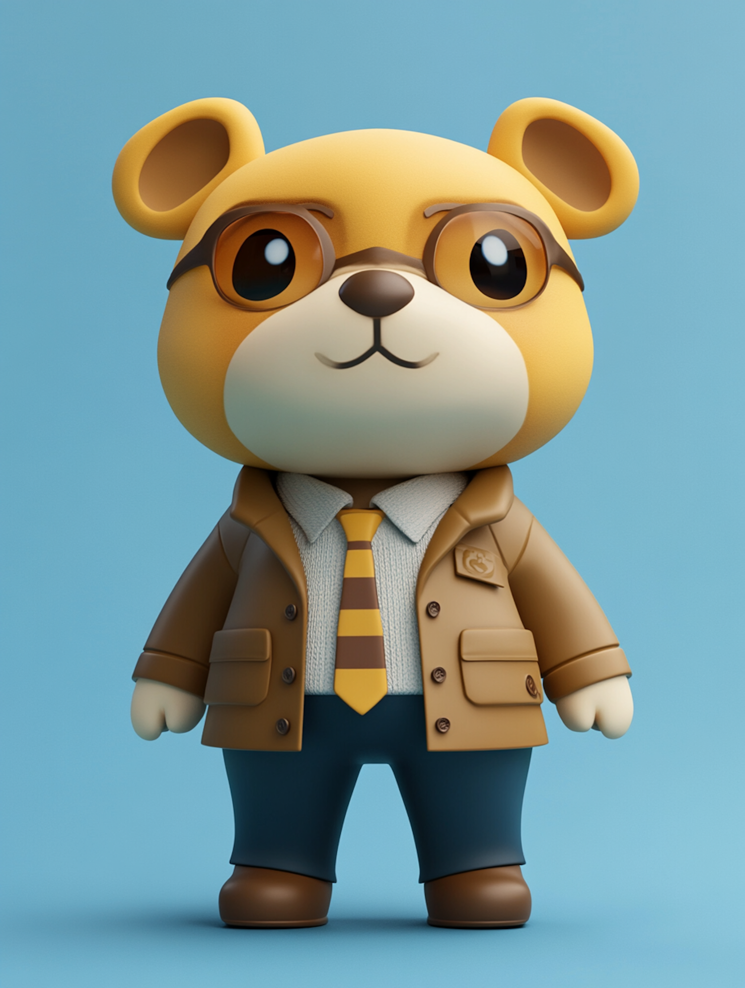 Cartoon Bear Character