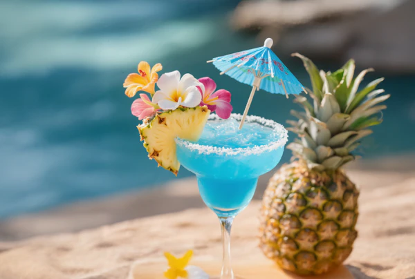 Tropical Cocktail Scene
