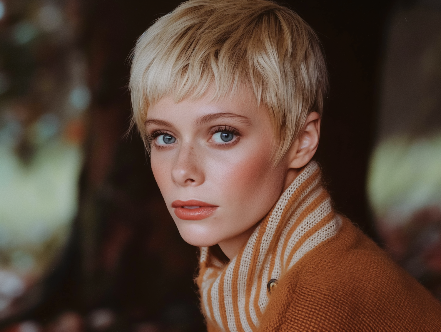 Serene Portrait of a Young Woman