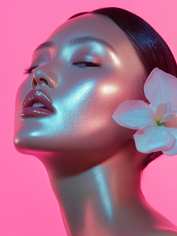 Futuristic Beauty Portrait