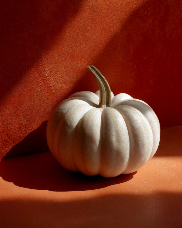 White Pumpkin Still Life