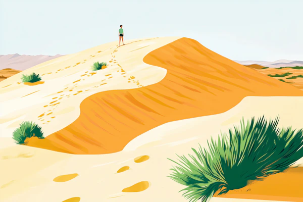 Solitude in the Desert