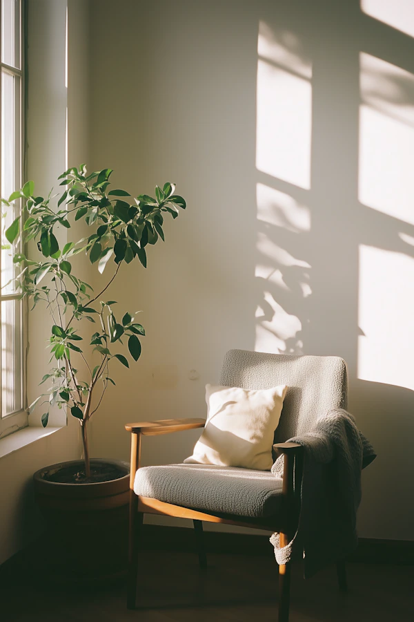Cozy Sunlit Corner