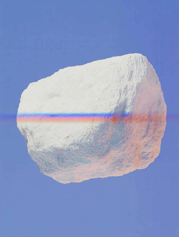 Floating Rock with Gradient