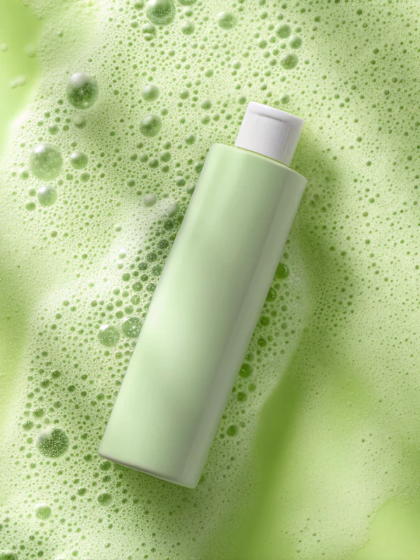 Pastel Green Bottle