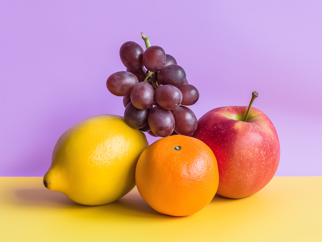 Vibrant Fruit Still Life