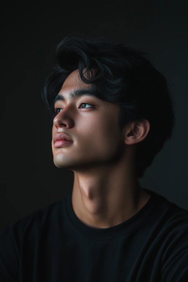 Thoughtful Young Man