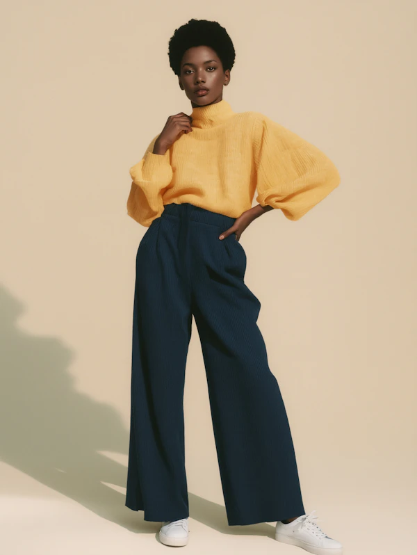 Stylish Individual Portrait