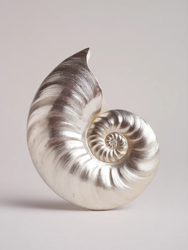 Metallic Nautilus Shell