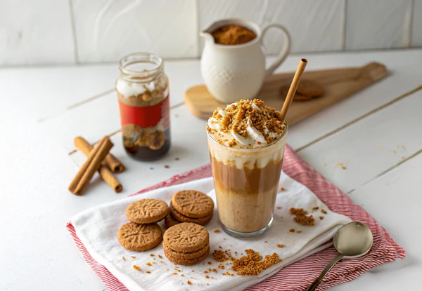 Creamy Beverage Scene