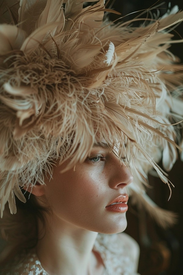 Feathered Headdress Portrait