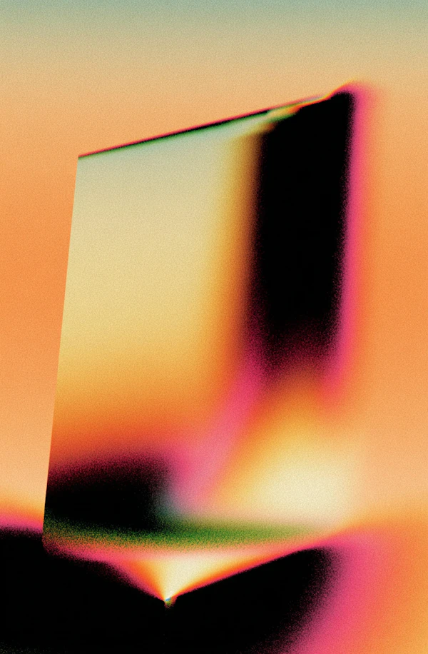 Vibrant Abstract Prism