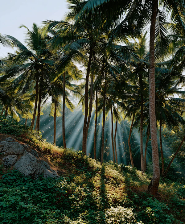 Tropical Palm Forest