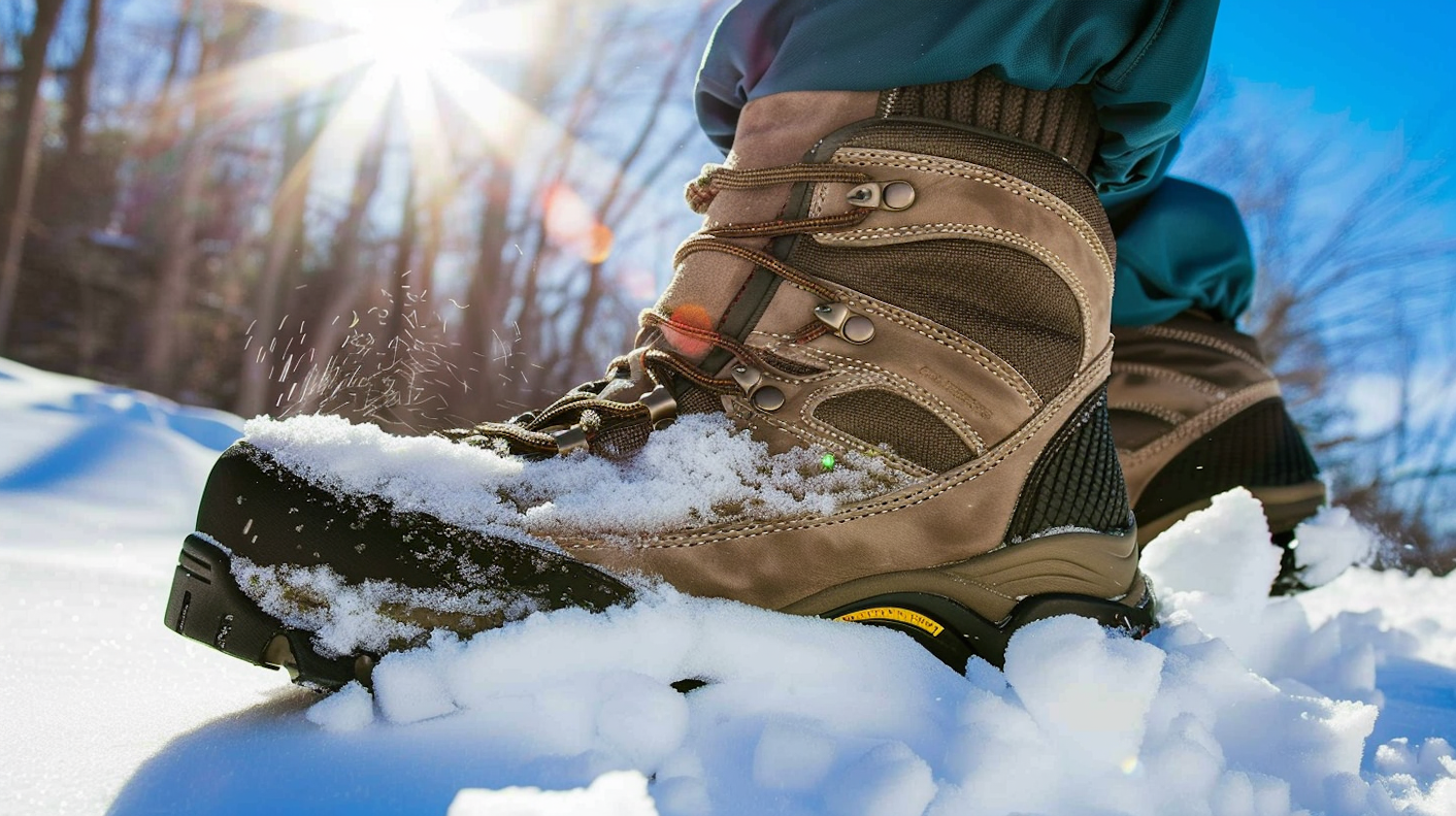 Hiking Boot in Snow