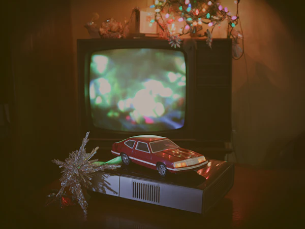 Retro Festive Scene