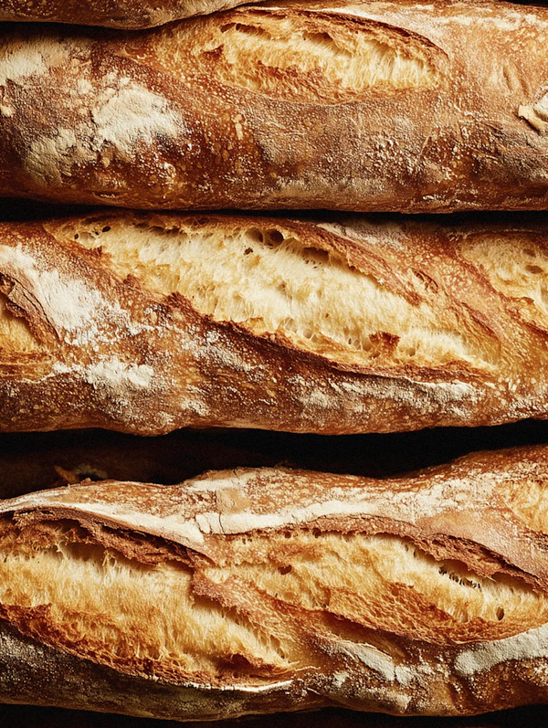 Artisanal Baguettes Display