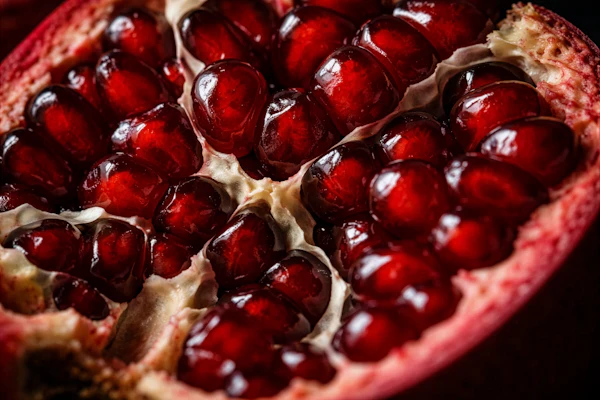 Pomegranate Close-Up