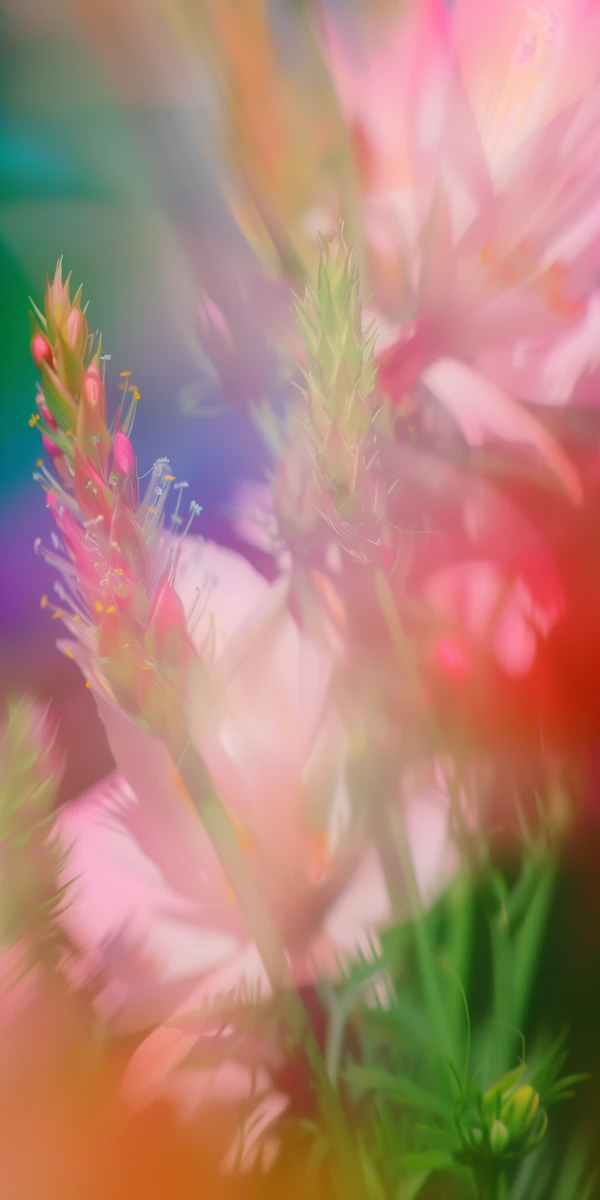Dreamy Floral Abstract
