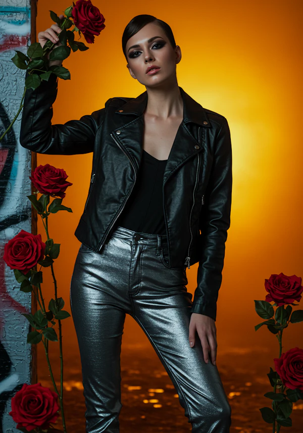 Stylish Woman Portrait