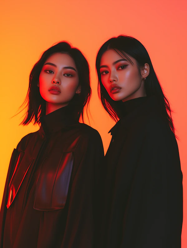 Striking Portrait Duo