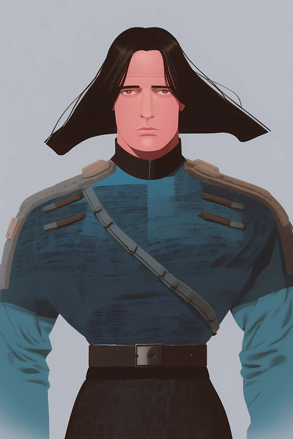 Futuristic Uniform Portrait