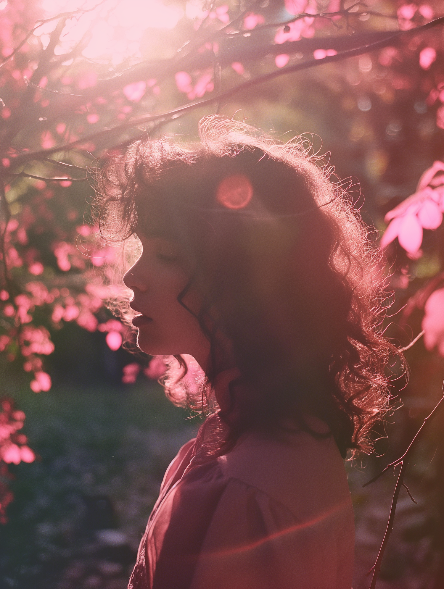 Ethereal Woman in Nature