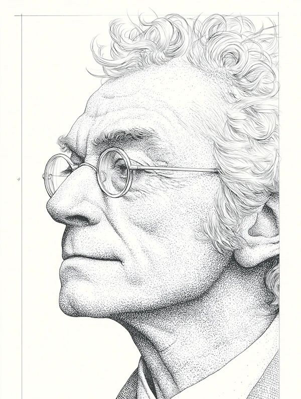 Intricate Profile Art
