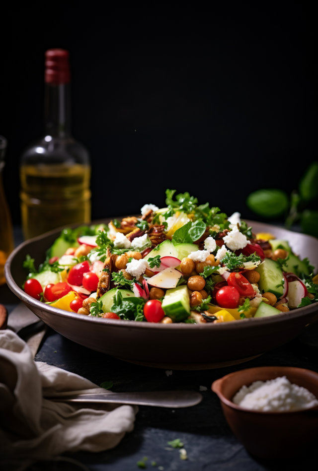 Rustic Gourmet Vibrance Salad