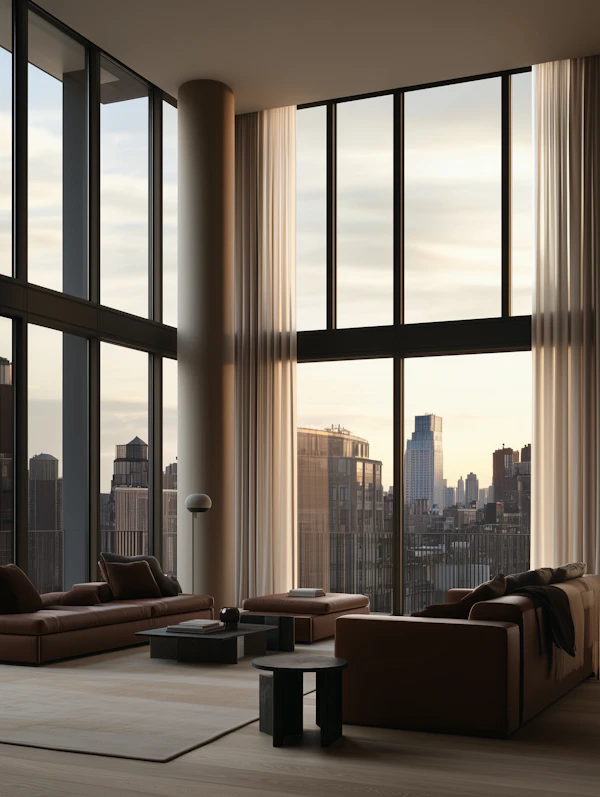 Modern Living Room View