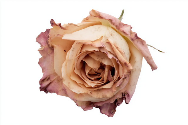 Withered Rose Close-Up