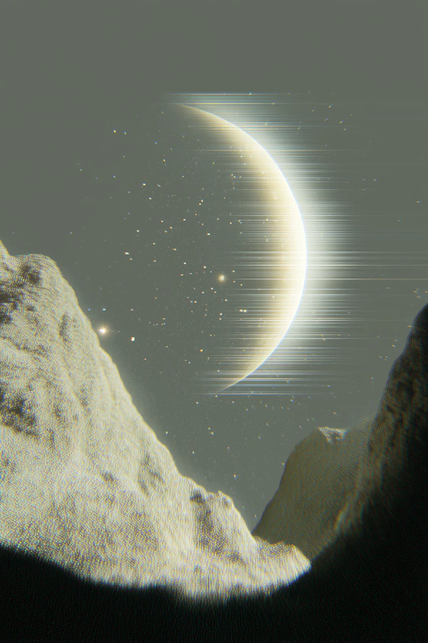 Celestial Crescent Scene