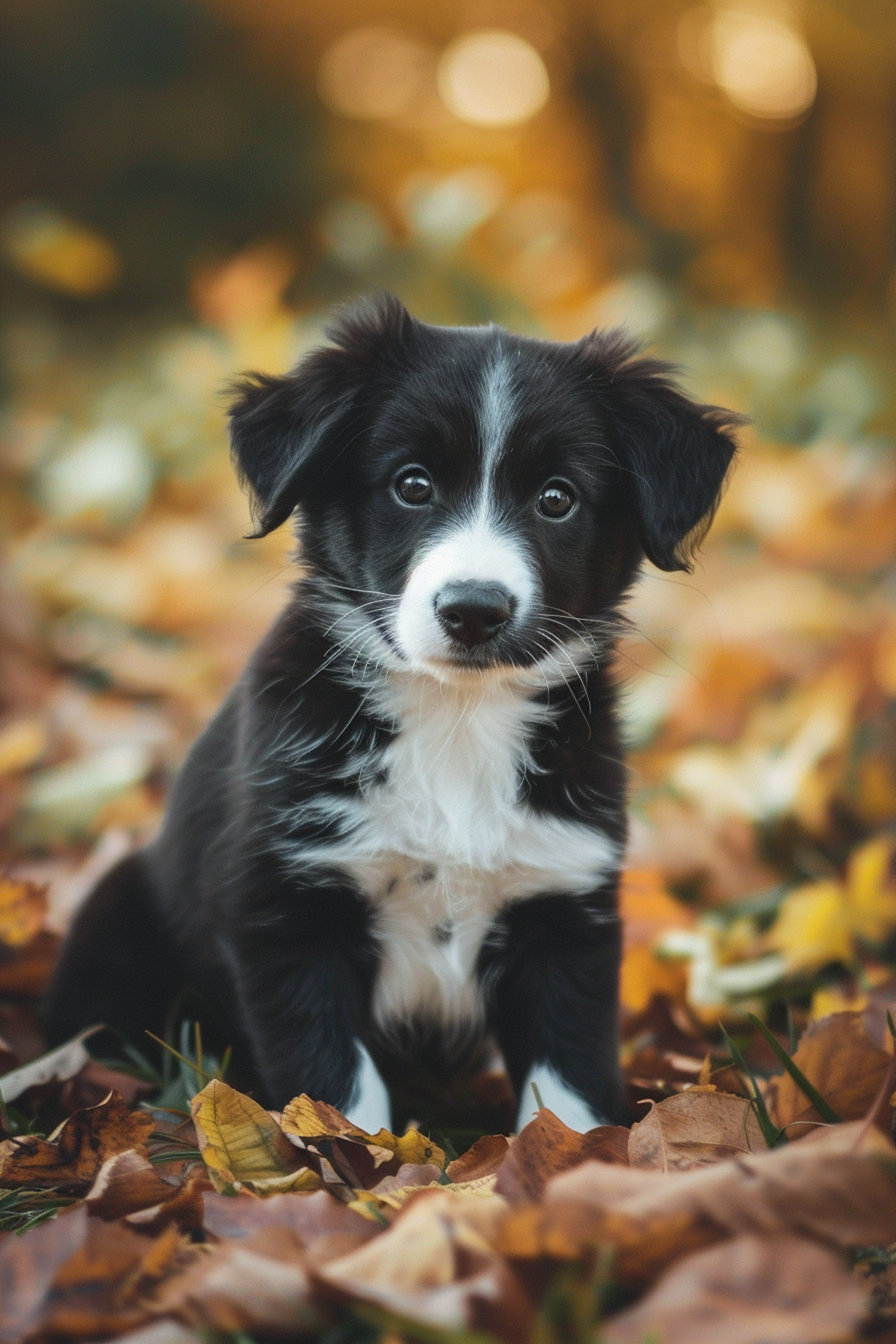 Autumn Puppy