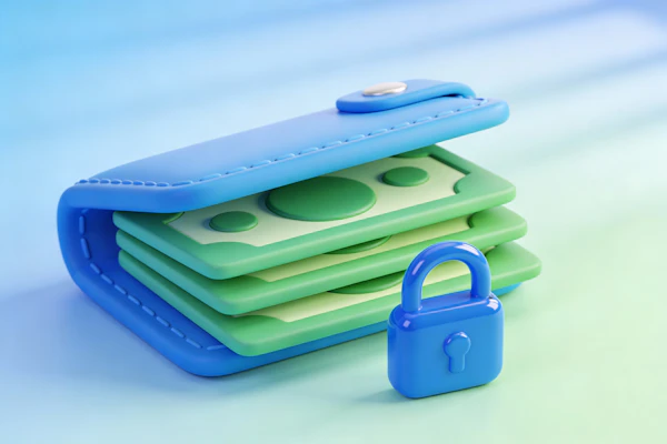 Secure Wallet Illustration