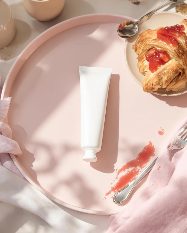 Sunlit Breakfast Scene