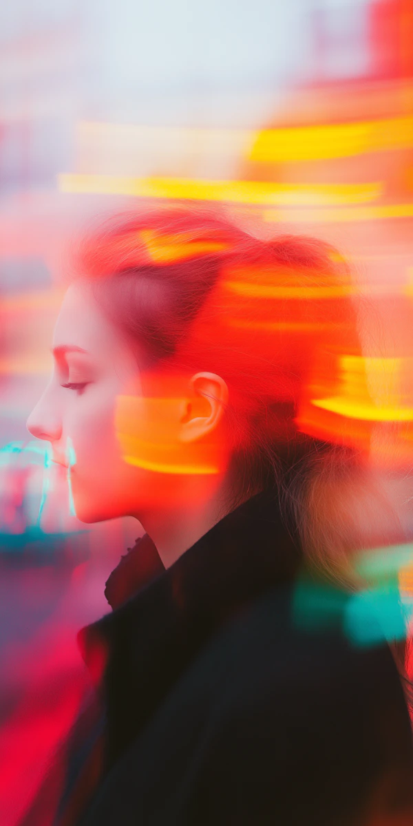 Ethereal Profile Portrait