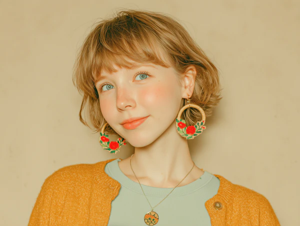 Portrait of Young Woman