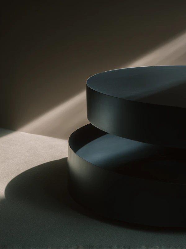 Minimalist Black Objects