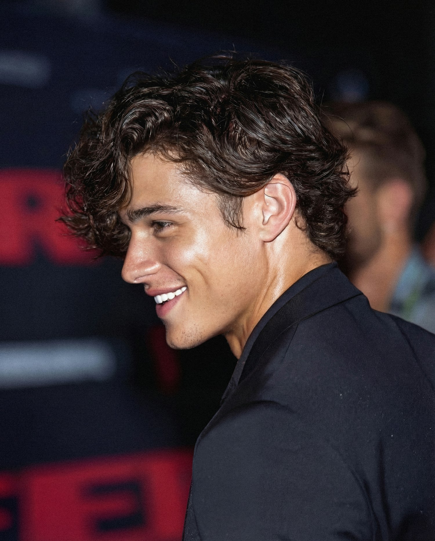 Candid Smiling Portrait