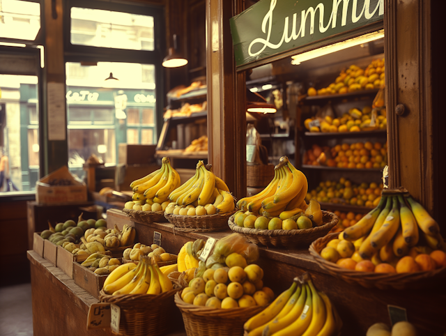 Fruit Shop Interior