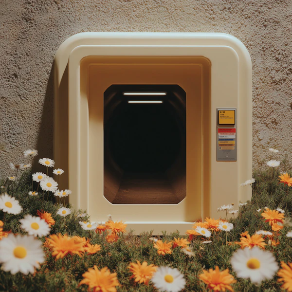 Futuristic Doorway Scene