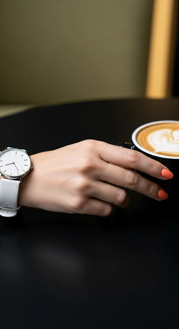 Hand with Coffee Cup