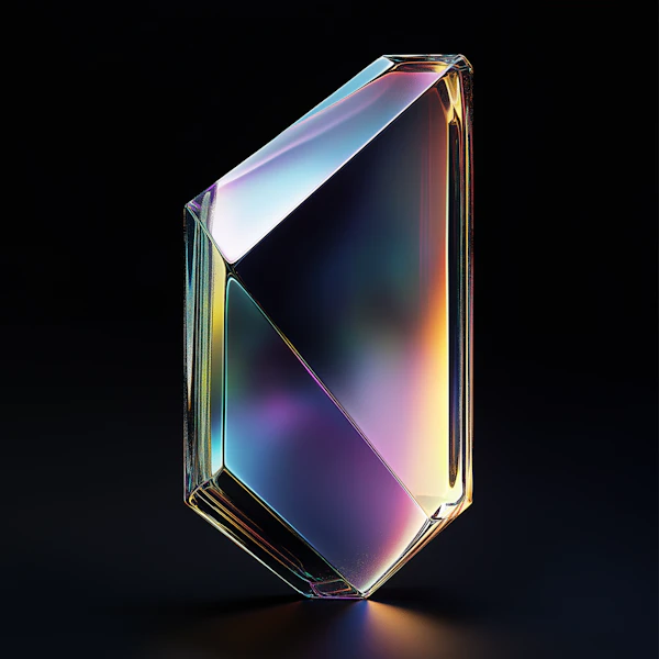Futuristic Crystal Object