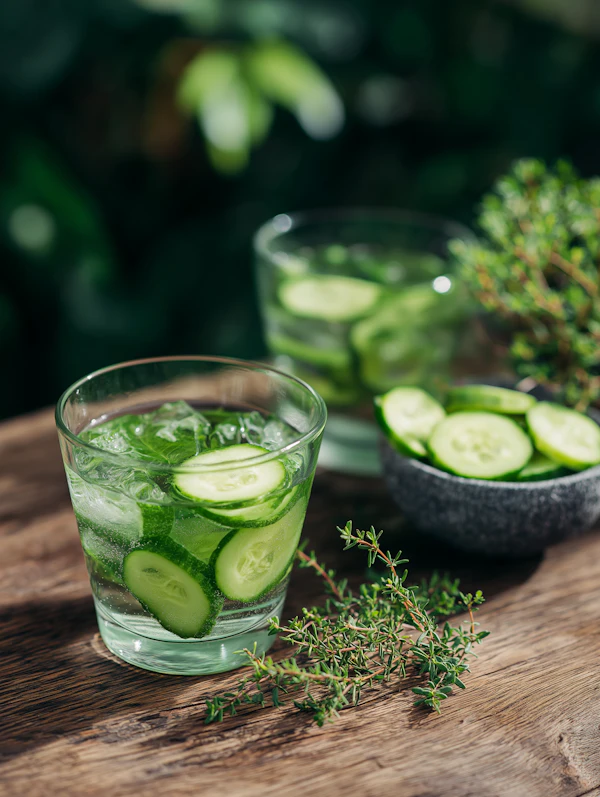 Cucumber Infused Water