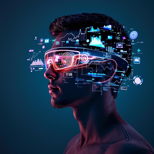 Futuristic AR Portrait